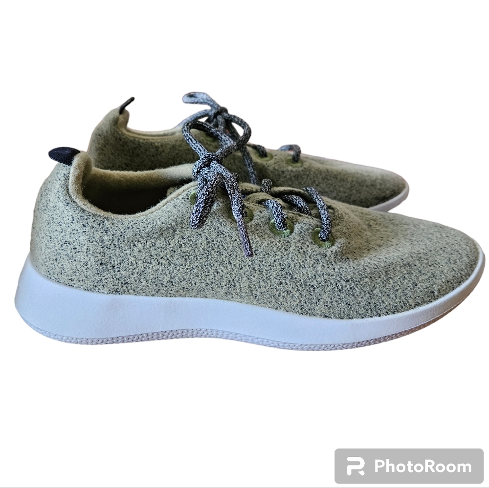 Allbirds Wool Runners, Green, Women's 8